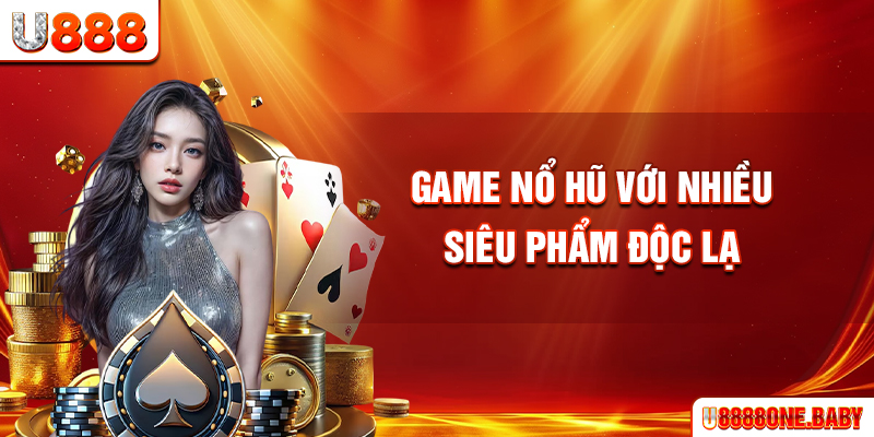 Game nổ hũ với nhiều siêu phẩm độc lạ